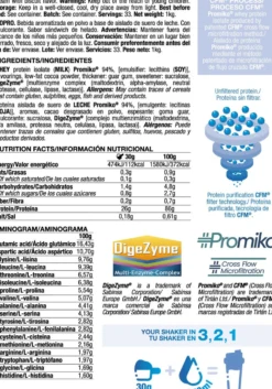 Isopro Cfm - 1kg - Sandwich De Helado - Proteína De Aislado De Suero Isolate - Quamtrax