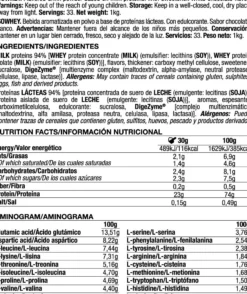 Isowhey - 1kg - Chocolate Blanco - Proteína De Aislado De Suero Isolate - Quamtrax