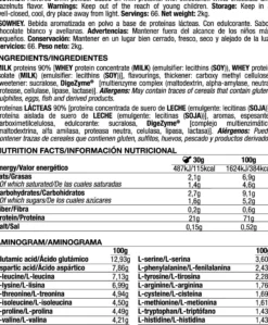 Isowhey - 2kg - Crema Blanca De Avellanas Tostadas - Proteína De Aislado De Suero Isolate - Quamtrax