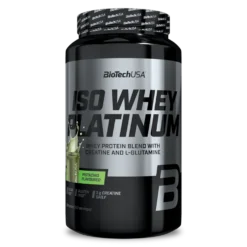 Iso Whey Platinum - 908g - Pistacho - Proteína De Aislado De Suero Isolate - Biotech Usa