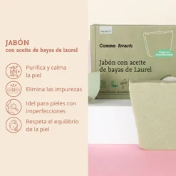 Jabón con aceite de bayas de laurel Comme Avant 100 g