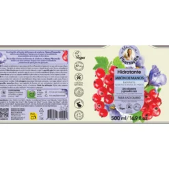 Jabón de Manos Hidratante con Lirio Silvestre y Grosella Roja, Mama Pharmelia, 500 ml
