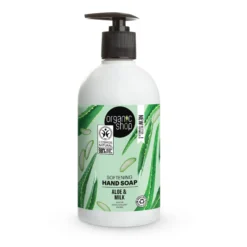 Jabón de Manos Suave Aloe de Barbados Organic Shop 500 ml
