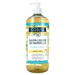 Jabón de marsella al aroma de flor de naranjo Coslys 1L