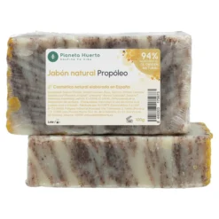 Jabón natural a base de aceite de oliva y propóleo Planeta Huerto 100 g
