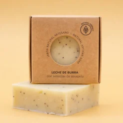 Jabón Natural Artesano de Leche de Burra Labnatur 100 g | Nutre y Regenera | Piel Seca y Madura | Vegano