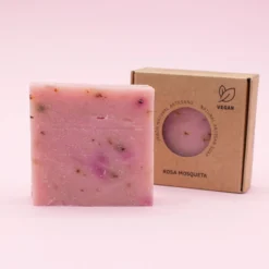Jabón Natural Artesano de Rosa Mosqueta Labnatur 100 g | Regenera y Suaviza | Piel con Marcas | Vegano