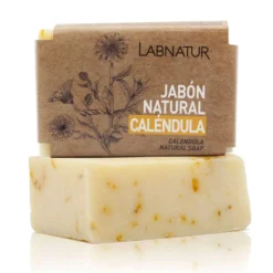 Jabón Natural Caléndula Labnatur 100 g | Regenera y Protege | Piel Sensible | Vegano