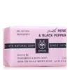 Jabón Natural con rosa y pimienta negra Apivita 125 g