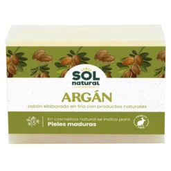 Jabón natural de argán Sol Natural 100 g