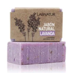 Jabón Natural Lavanda Labnatur 100 g | Hidrata y Suaviza | Piel Sensible | Vegano