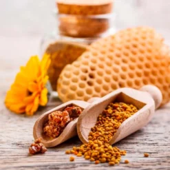 5 Jabón Natural Miel Y Propóleo. Ideal Para Higiene De Zona Íntima. Para Piel Sensible, Seca Y Apagada. Mejora El Acné