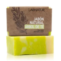 Jabón Natural Árbol de Té Labnatur 100 g | Purifica y Regula el Sebo | Piel Grasa | Vegano