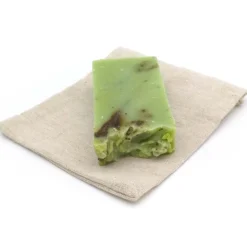 Jabón Natural Árbol Té 90g En Bolsa Regalo De Yute - Piel Mixta Y Grasa - Para Higiene Íntima. Evita Aparición De Hongos