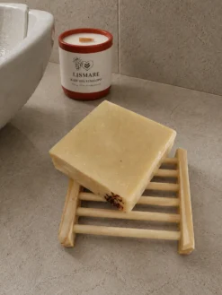Jabón sólido de uva para rostro y cuerpo, elaborado con uva blanca y aceites vegetales - 100g - Vinaluva - Lismare