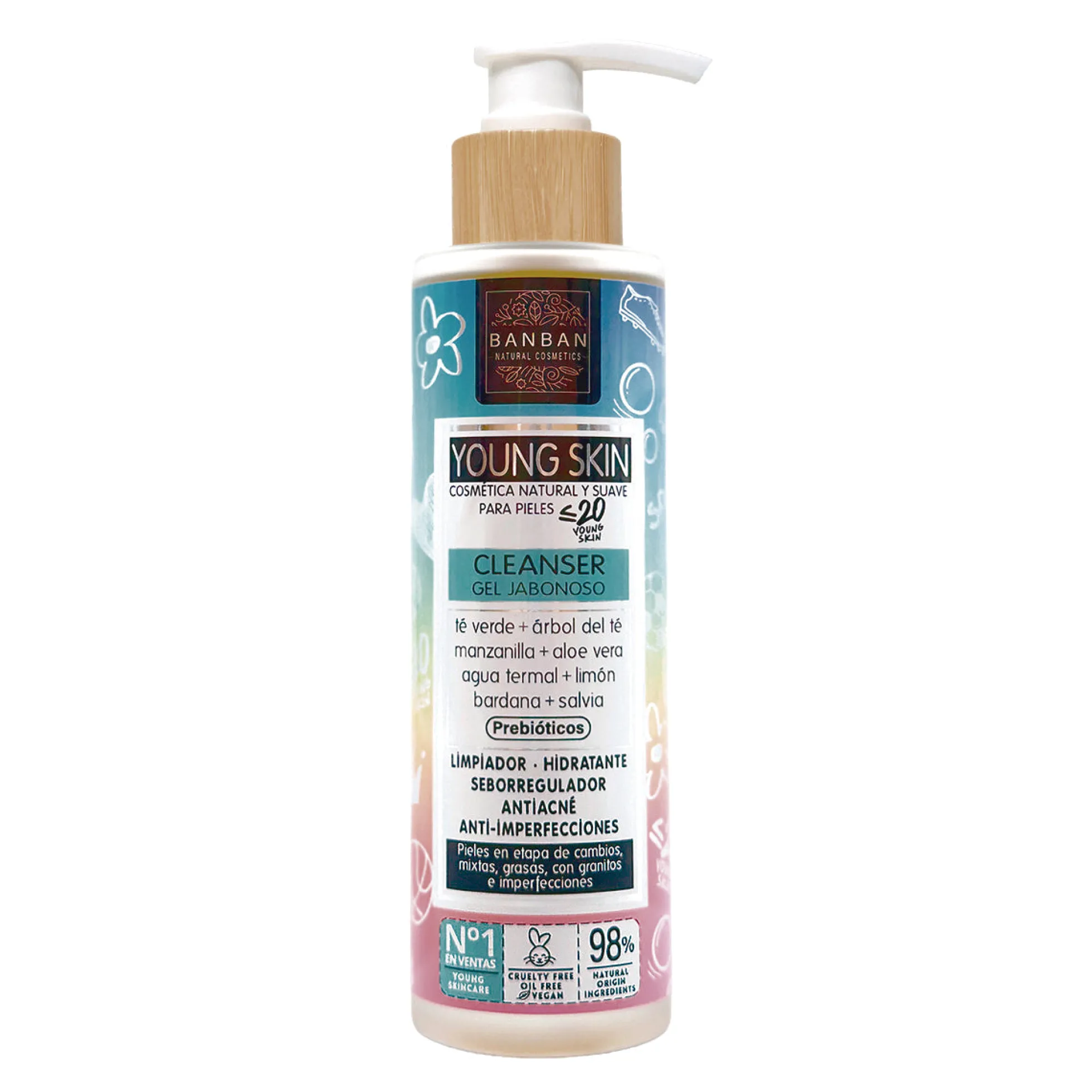 Jabon Cleanser Young Skin 150ml Banban