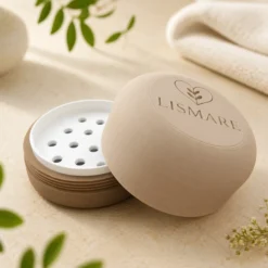 Jabonera para champú sólido con tapa de rosca y drenaje – viaje y gimnasio – Lismare