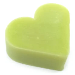 100 Jabones Aromáticos Con Forma De Corazón - Detalle Para Invitados De Eventos - Jabón Glicerina Con Aroma A Té Verde