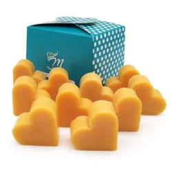25 Jabones Aromáticos Con Forma De Corazón. Detalle Para Invitados De Eventos . Jabón Glicerina Aroma Naranja Y Jengibre