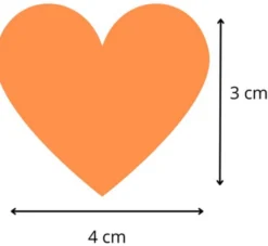 25 Jabones Aromáticos Con Forma De Corazón. Detalle Para Invitados De Eventos . Jabón Glicerina Aroma Naranja Y Jengibre