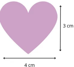 80 Jabones Aromáticos Con Forma De Corazón - Detalle Para Invitados De Eventos - Jabón Glicerina Con Aroma A Lavanda
