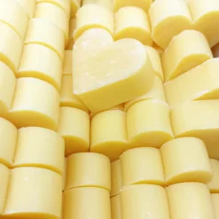 100 Jabones Aromáticos Con Forma De Corazón - Detalle Para Invitados De Eventos - Jabón Glicerina Con Aroma A Pomelo