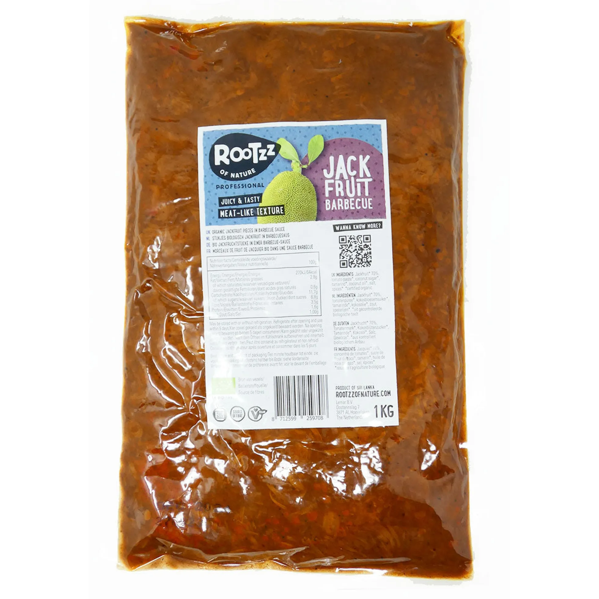 Jackfruit Hot Bbq 1 Kg