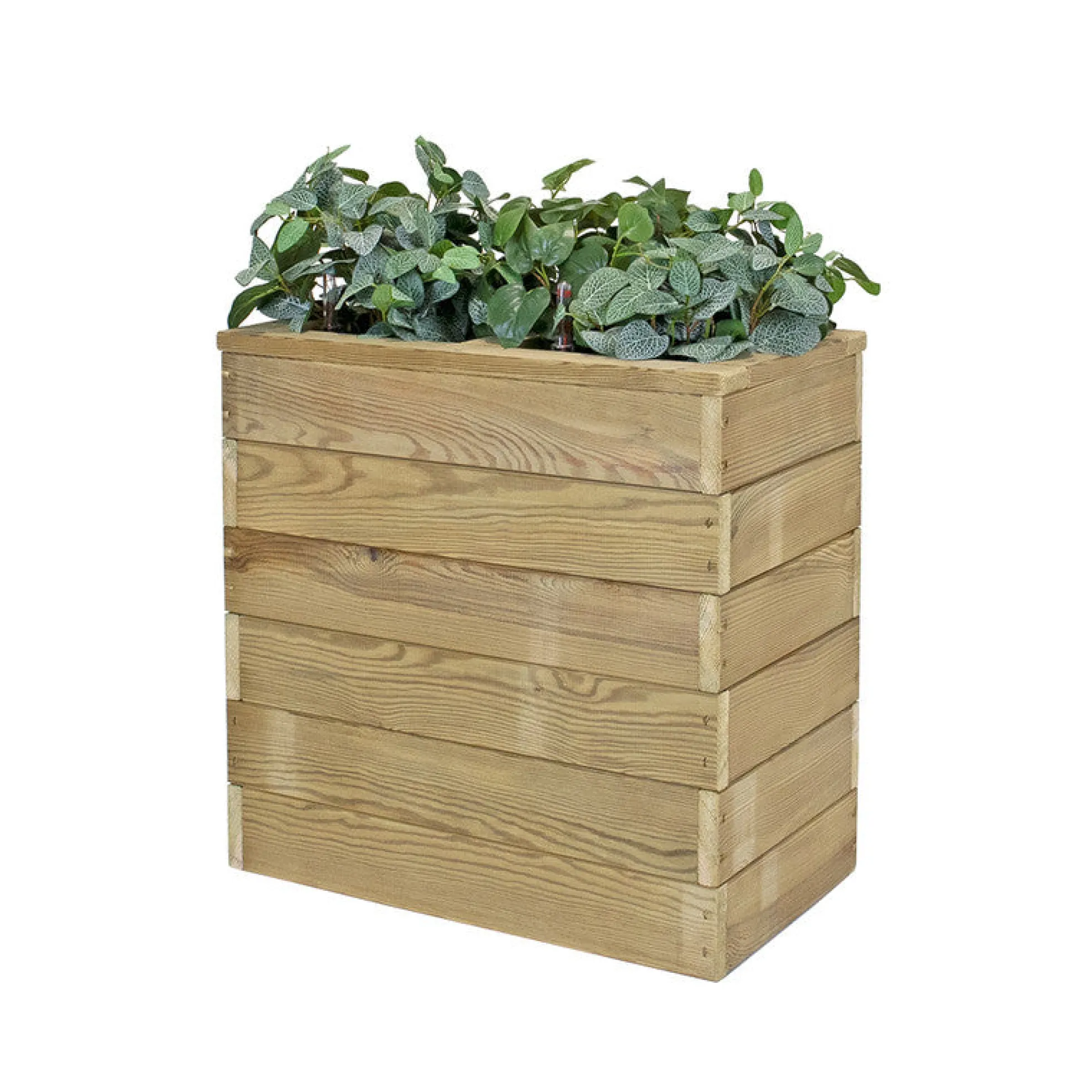 Jardinera De Madera Con Autorriego 60x34x60 Cm Nidum Basic Hortalia