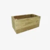 Jardinera De Madera Eko De Pino Tratada Vidahuerto 100x50x30 Cm.