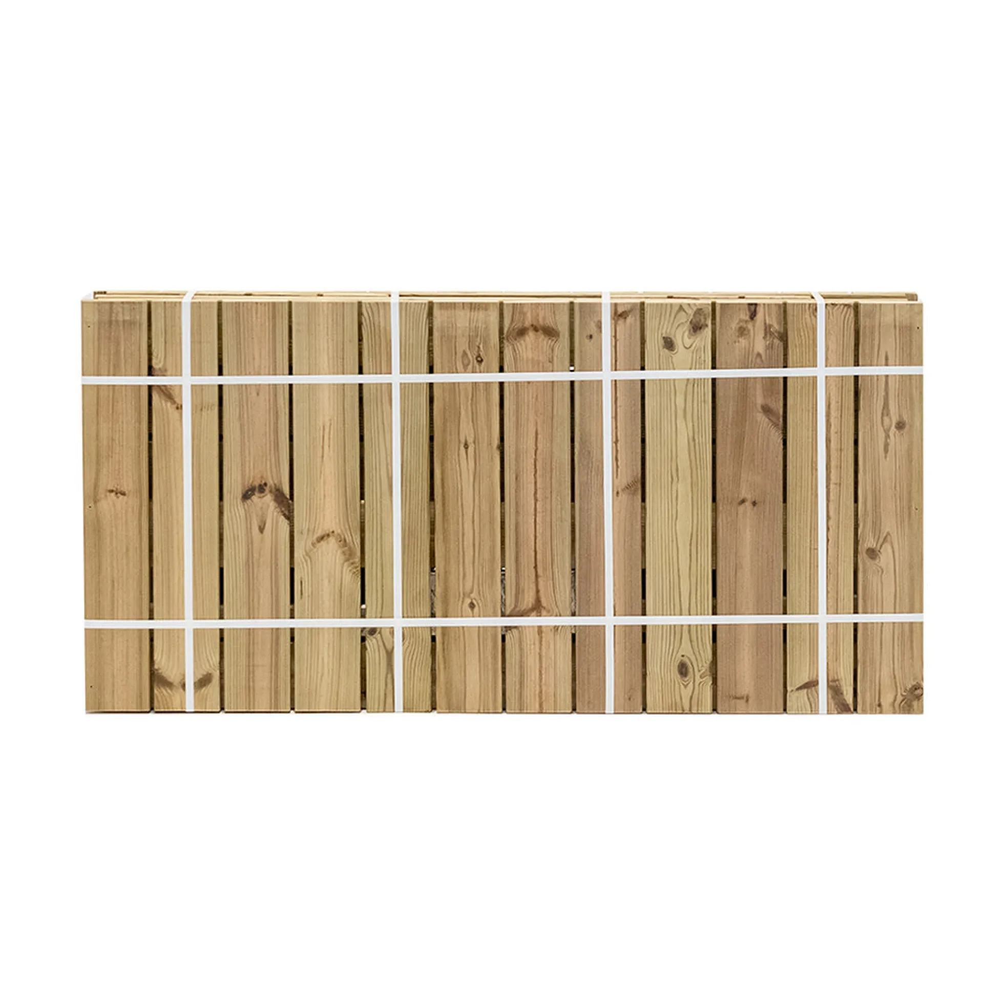 Jardinera De Madera Para Exterior 120x34x60 Cm Atrium Hortalia