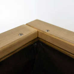 Jardinera De Madera Para Exterior 100x34x40 Cm Atrium Hortalia