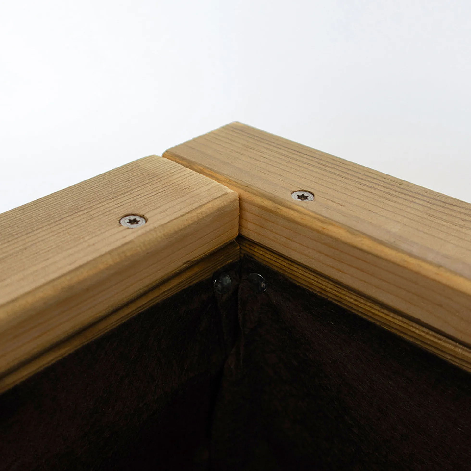 Jardinera De Madera Para Exterior 100x34x40 Cm Atrium Hortalia