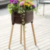 Jardinera Elevada Urbalive High Marrón Con Auto-riego