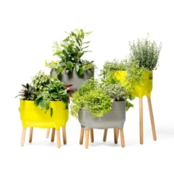 Jardinera Elevada Urbalive Low Antracita Con Auto-riego