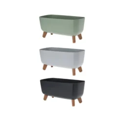 Jardinera 4 Patas 39x19,5x22 Cm Surtida