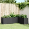 Jardinera Pp Negro 160x120x53 Cm