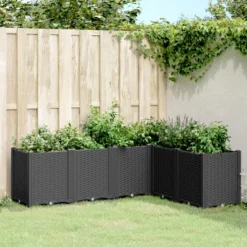 Jardinera Pp Negro 160x120x53 Cm