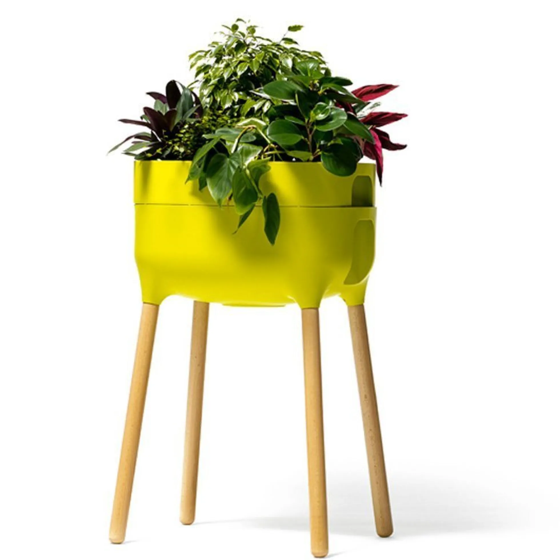 Jardinera Urbalive High Verde Claro Con Auto-riego