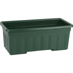 Jardinera Verde Modelo Azahar 60 X 22x 15 Cm Venta Unitaria