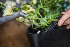 Jardín Vertical Modular Citysens Con Riego Automático De 3 Maceteros – Negro, Polipropileno 100% Reciclado