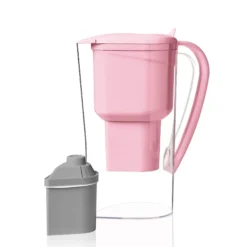 Jarra Rosa Alkanatur Drops con 1 filtro Zeolita Clinoptilolita