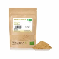Jengibre En Polvo Ecológico | Calidad | Frisafran 500 G