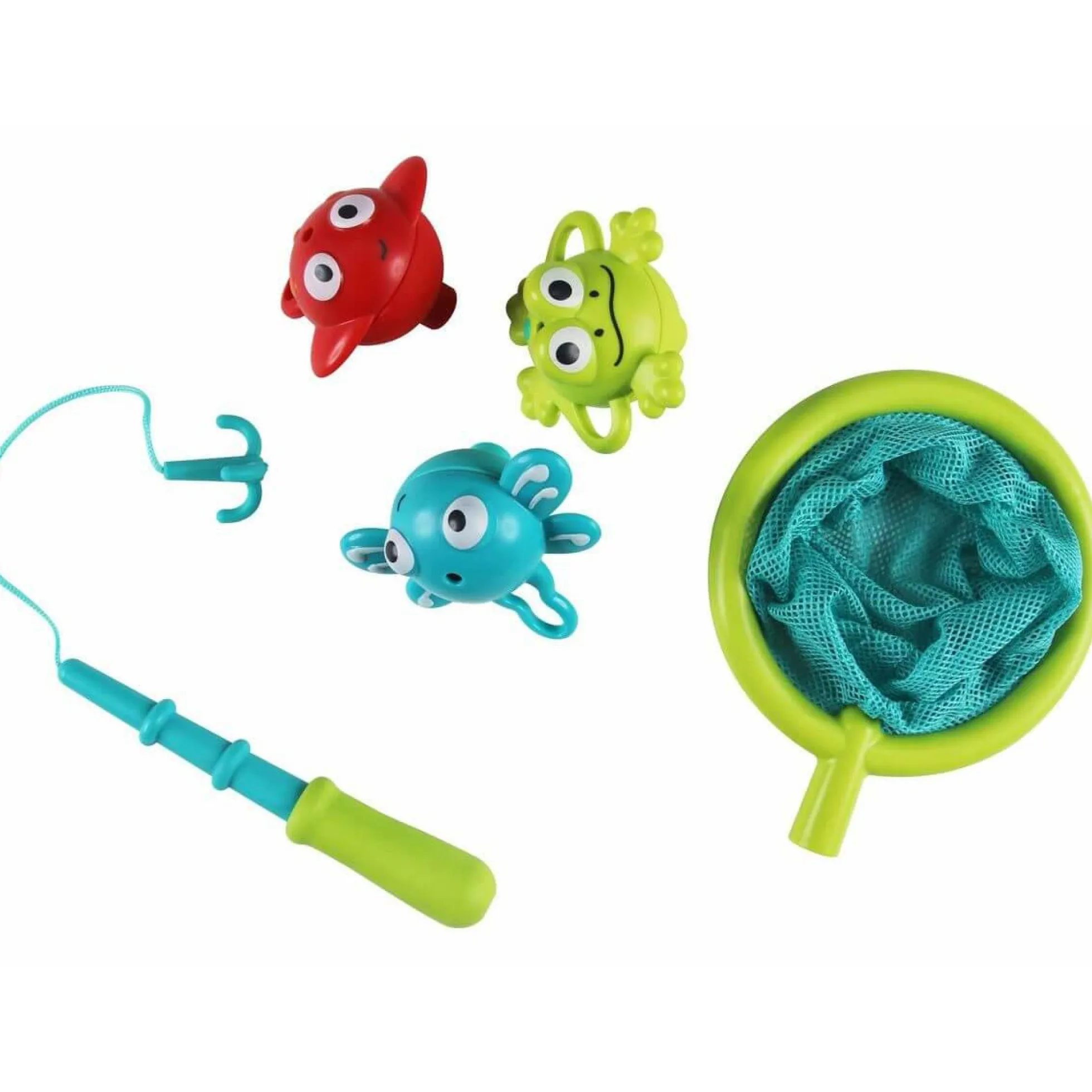 Juguete Baño Double Fun Fishing Hape
