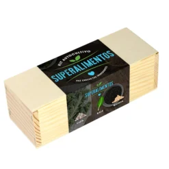 Kit Autocultivo Superalimentos Chía, Kale y Quinoa | Regalo Foodie y Vida Saludable - Resetea