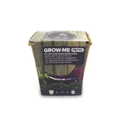 Kit De Cultivo De Berenjena Larga Negra Grow Me – Huerto Urbano Ecológico
