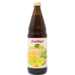 Kombucha Lima y Jengibre BIO Voelkel 750 ml