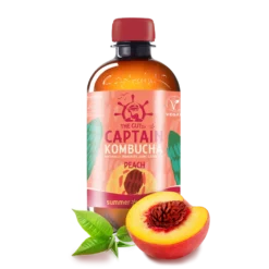 Kombucha Melocotón BIO Captain Kombucha 1L