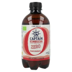 Kombucha Zero Pomegranate BIO Captain Kombucha 400 ml