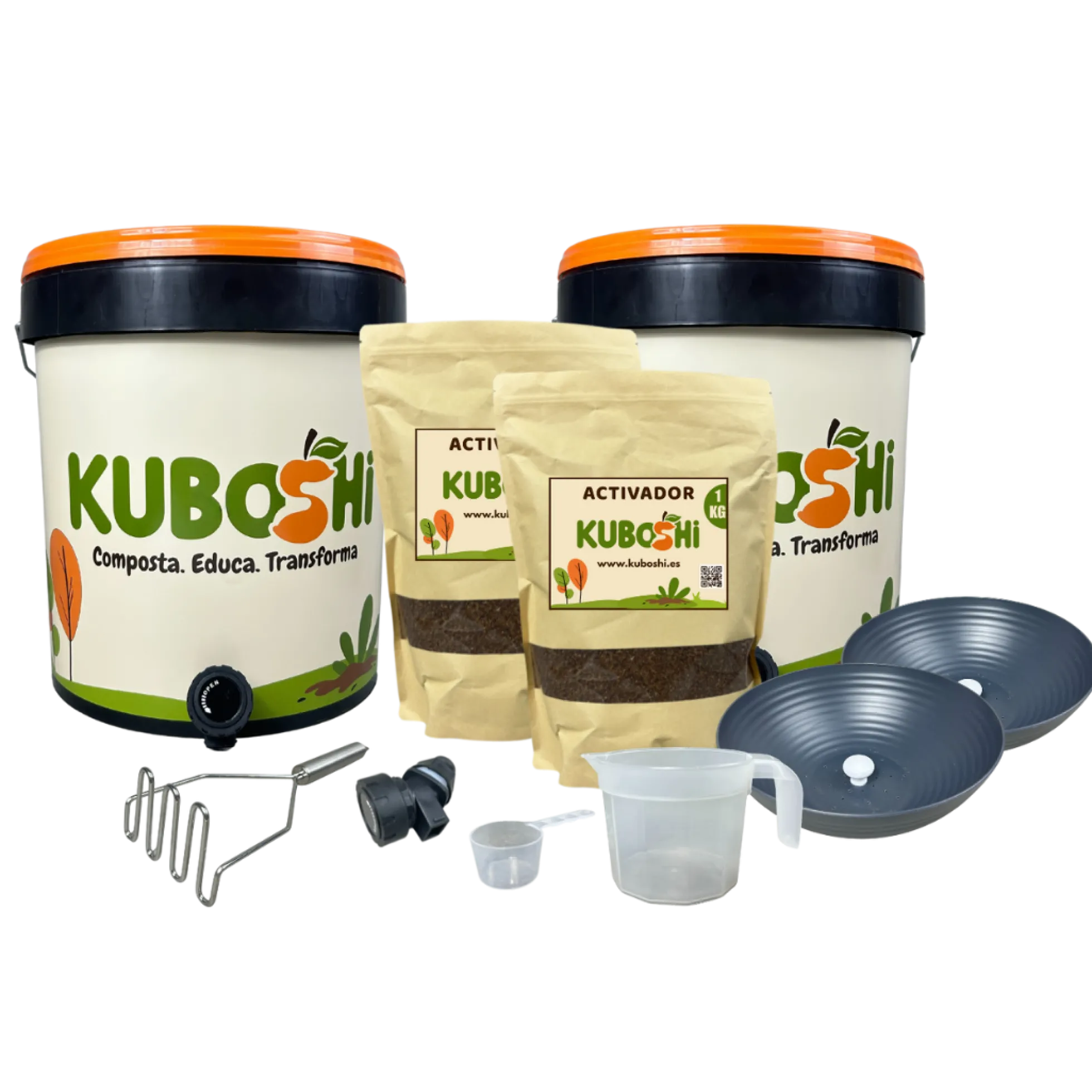 Kuboshi Extra: Pack De Compostaje Bokashi