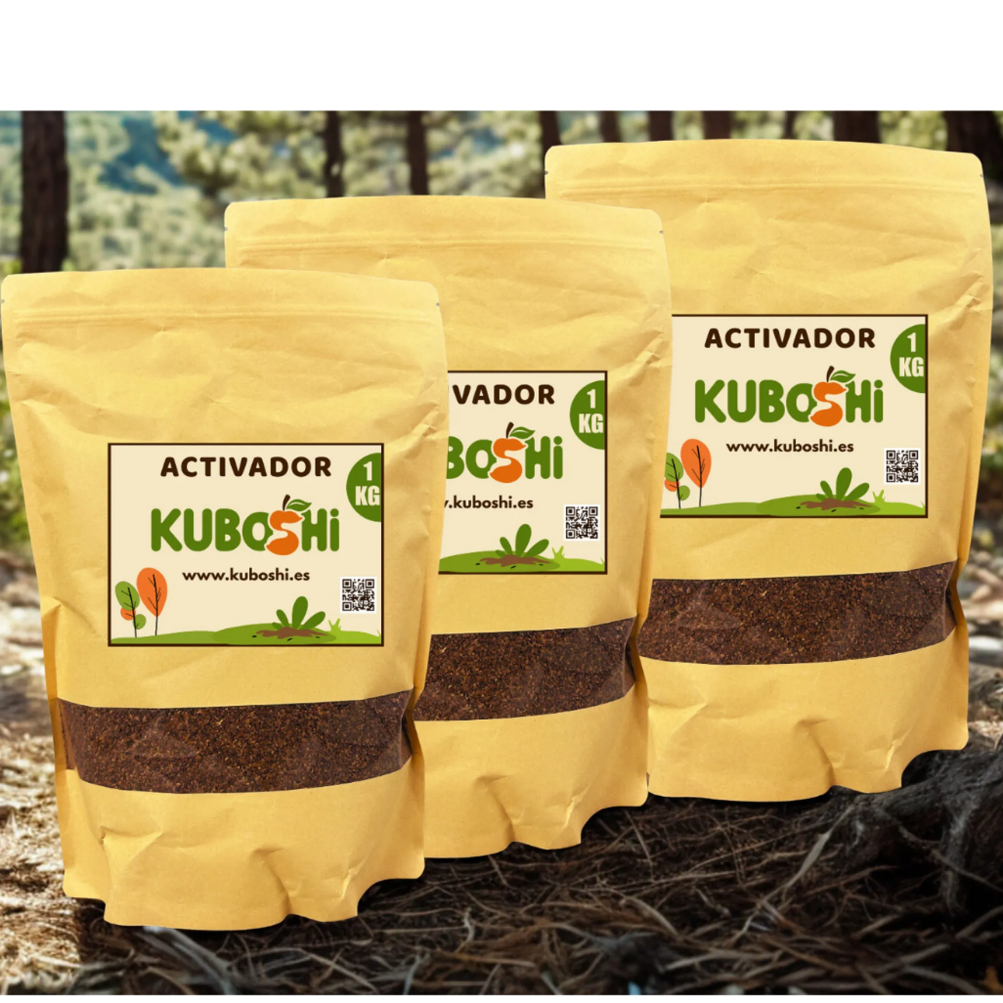 Kuboshi 3 kg: Activador De Compostaje Bokashi